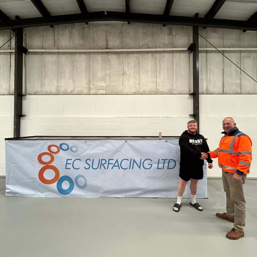 EC Surfacing Supports Max Searby